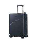 Stylish smart cycling trolley automatically follows travelers durable remote control carry-on luggage