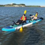 Hot SalesCustom Pedal Sup Inflatable Pump Kayak Stand Up Paddle Board Travel Backpack Leash Adj Paddle