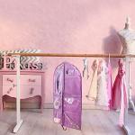 Waterproof Hanging Garment Bag,40 inch Garment Bags for Hanging Clothes,Garment Bags for Travel Storage,Dance Clothes Bag,Kids Cheer Garment Bag for Dance Costumes Cheerleading Uniform