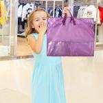 Waterproof Hanging Garment Bag,40 inch Garment Bags for Hanging Clothes,Garment Bags for Travel Storage,Dance Clothes Bag,Kids Cheer Garment Bag for Dance Costumes Cheerleading Uniform