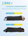 BAGSMART 6 Set Compression Packing Cubes for Travel, Lightweight Vacation Travel Essentials for Men, Travel Accessories for Suitcase Organizer Bags Set, Durable Luggage Organizer Travel Bags