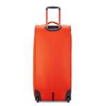 Jeep JS009D Two Wheel Rolling Travel Duffle Bag, Orange, 31 Inch