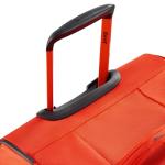 Jeep JS009D Two Wheel Rolling Travel Duffle Bag, Orange, 31 Inch