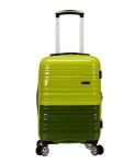 Rockland Melbourne Hardside Expandable Spinner Wheel Luggage, Two Tone Green, Carry-On 20-Inch