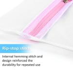 GOGOODA 7Pcs Mesh Laundry Bags for Delicates with Premium Zipper, Travel Storage Organize Bag, Clothing Washing Bags for Laundry, Blouse, Bra, Hosiery, Stocking, Underwear, Lingerie