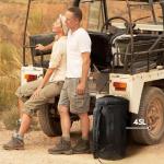 Haimont Duffle Backpack, Travel Duffel Bag with Shoes Compartment, Water-resistant Overnight Daybags for Men Women Daily Trip, Sports Gear, Gym, 45L, Black