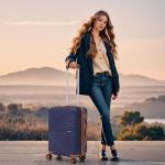 Eeeza Luggage Sets 3 Piece, Suitcases with Wheels, ABS Hard Case Luggage with TSA Lock Spinner Wheels, Carry On Luggage Set (20inch)