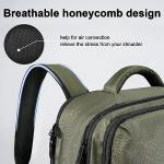 MATEIN Carry on Travel Laptop Backpack, Large Flight Approved Personal Item Travel Backpack with USB Charge Port & Shoe Compartment, Water Resistant Weekender Overnight Bag Fit 17 Inch Laptop, Green