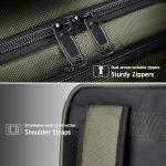 MATEIN Carry on Travel Laptop Backpack, Large Flight Approved Personal Item Travel Backpack with USB Charge Port & Shoe Compartment, Water Resistant Weekender Overnight Bag Fit 17 Inch Laptop, Green