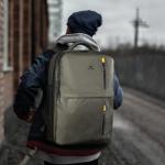 MATEIN Carry on Travel Laptop Backpack, Large Flight Approved Personal Item Travel Backpack with USB Charge Port & Shoe Compartment, Water Resistant Weekender Overnight Bag Fit 17 Inch Laptop, Green