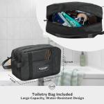 STOVER 80L Rolling Duffel Bag with Wheels, Large Durable Travel Duffle + Toiletry Bag, Heavy Duty, Packable, Foldable with Shoulder Straps- Use as Luggage or Backpack, Men/Women (Green)