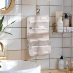 Easortm Packing Cubes for Travel - 9 Set Large Travel Cubes Luggage Organizer Bags Set With Laundry Bags/Shoe Bag/Toiletry Bag (Beige)