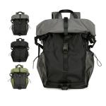 Sports Outdoor Mountain Climbing Cycling Backpack Folding Rolled-up Shoulder Bag Men's Functional Style Travel Male