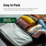 Tortuga 40L Travel Backpack Pro, Black - Large Carry-On Travel Backpack for Men and Women - Durable, Comfortable, Easy to Pack, Airline-Approved Bag with Laptop Compartment