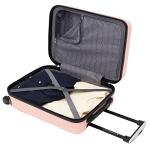 Travelers Club 22" Richmond Spinner Carry-On Luggage, Rose Gold, Inch (TC-7920-670)