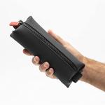 TOOLETRIES The Koby Mini Kit - Silicone Toiletry Organizer, Bathroom Travel Bag - Features Heavy-Duty Zipper, Leak Resistance, Easy to Clean - Charcoal