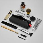 TOOLETRIES The Koby Mini Kit - Silicone Toiletry Organizer, Bathroom Travel Bag - Features Heavy-Duty Zipper, Leak Resistance, Easy to Clean - Charcoal