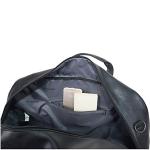 Kenneth Cole Reaction Port Stanley 20" Duffel Bag Pebbled Vegan Leather Carry-On Duffle Travel Bag/Overnight Shoulder Duffel, Black