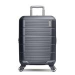 American Tourister Stratum 2.0 Expandable Hardside Luggage with Spinner Wheels, 20-Inch Carry-On, Charcoal