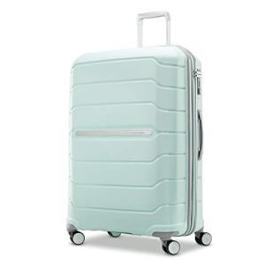 Samsonite Freeform Hardside Expandable with Double Spinner Wheels, Mint Green, Checked-Large 28-Inch