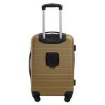 Wrangler Smart Luggage Set with Cup Holder and USB Port, Wood Thrush, 2 Piece