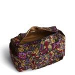 Vera Bradley Women's Premium Cotton Original Duffel Bag Travel, Midnight Garden Paisley, One Size