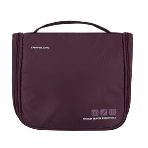 Travelon World Travel Essentials Hanging Toiletry Case