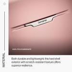 Samsonite Winfield 3 DLX Hardside Expandable Luggage with Spinners, Checked-Medium 25-Inch, Rose