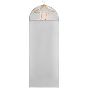 Carbrea 66 Inch Garment Bags for Hanging Clothes - Long Dress Bags for Gowms Closet Wardrobe Storage Travel - 2 Pack