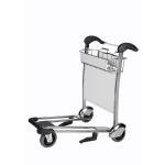 Three-wheeled Steel Airport Passenger Carry-on Luggage Shopping Trolley