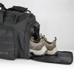 APRILBAY Duffel Bag – Heavy Duty Tactical Gym Bag for Men, Splashwater-Proof Weekender Travel Bag for Basketball, Football, Soccer, Hiking, and Hunting (Black)