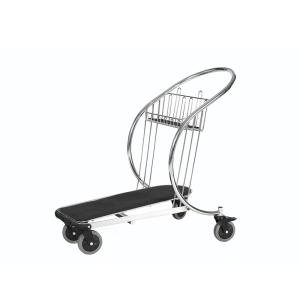 4-wheel Steel Airport Passenger Carry-on Luggage Shopping Trolley