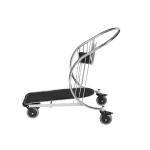 4-wheel Steel Airport Passenger Carry-on Luggage Shopping Trolley
