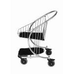 4-wheel Steel Airport Passenger Carry-on Luggage Shopping Trolley