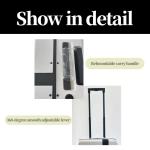 Smart Riding  Luggage Business PC Material Carry-On Automatic Remote Control Travel Luggage Suitcase