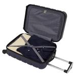 Travelers Club Harper Luggage, Blue, 2 Piece Set