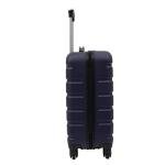 Travelers Club Harper Luggage, Blue, 2 Piece Set
