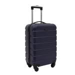 Travelers Club Harper Luggage, Blue, 2 Piece Set