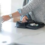 NOMATIC Toiletry Bag for Travel - Great for Travel Size Toiletries - Travel Essentials Wash Bag - Travel Makeup Bag, (Black), Large V2