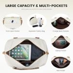 LOVEVOOK Travel Duffle Bag,Weekender Bags for Women with Shoe Compartment,Carry on Overnight Bag with Toiletry Bag,Gym Duffel Bag with Wet Pocket,Hospital Bags for Labor and Delivery