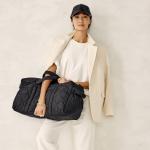 Vera Bradley Women's Featherweight Large Original Duffel Travel Bag, Moonless Night, One Size