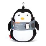 Kikkerland TT23 Zip Flip Travel Pillow, Penguin