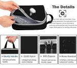 Dec-Mec 7Set Ultralight Nylon Compression Packing Cubes Expandable Packing Organizers for Carry on suitcase, Compression Cubes with Shoe Bag for Travel Accessories Luggage(black)…