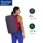 Osprey Daylite 45L Duffel Backpack - Convertible Everyday Duffel Bag for Gym, Commute, and Travel, Tumbleweed Yellow/Tunnel Vision