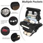 Mfinesun Travel Backpack for Men & Women, 60L Extra Large Backpack Durable Convertible Duffle Bag Fit for 18 Inch Laptop with Shoe Compartment, Wet Pocket