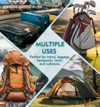 ANVIL TSA Approved Luggage Locks – High Security TSA008 Combination Travel Locks with Inspection Indicator for Suitcases and Backpacks. (2, Black)