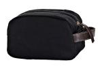 Timberland Men's Toiletry Bag Canvas Travel Kit Organizer, black, One Size