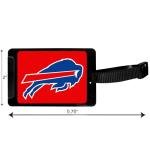 Siskiyou Sports Unisex NFL Buffalo Bills Luggage Tag, Black, 3.25"
