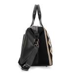 Wrangler Duffel Bag for Women Large Travel Weekender Bag Designer Tapestry Carry On Bags, Black