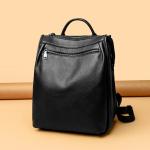 Luxury 100% Genuine Leather Stylish Backpack For Women Large Capacity Travel Rucksack New Knapsack For Ladies Satchel SchoolBag